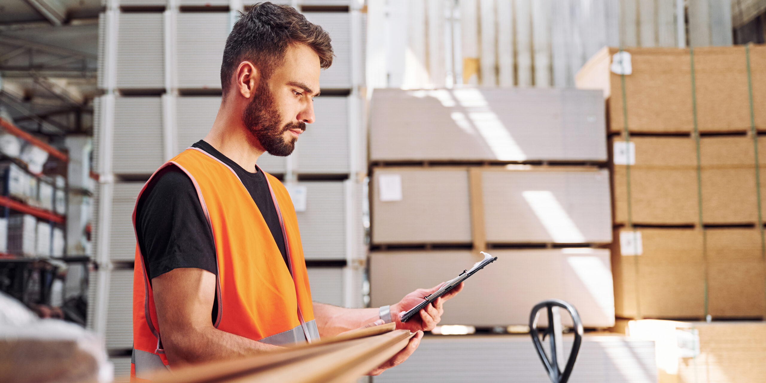 Inventory count at a warehouse